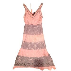 𝅺knitted sleevless dress size small